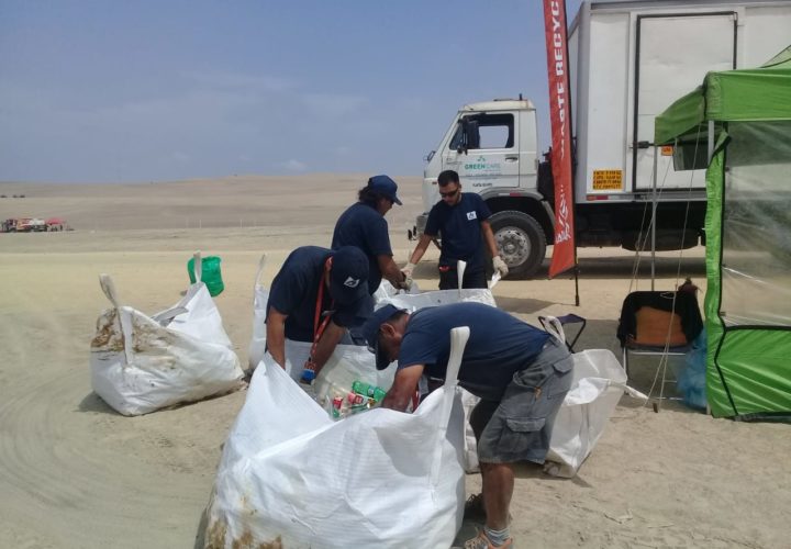 Separación de reciclables en Pisco
