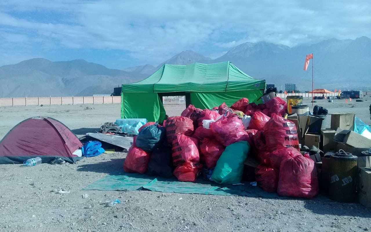 Cierre del campamento Arequipa